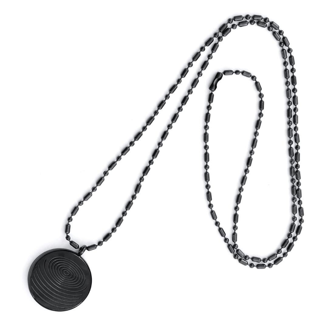 QHE Pendant Necklace – Premium Stainless Steel Design - Image 6