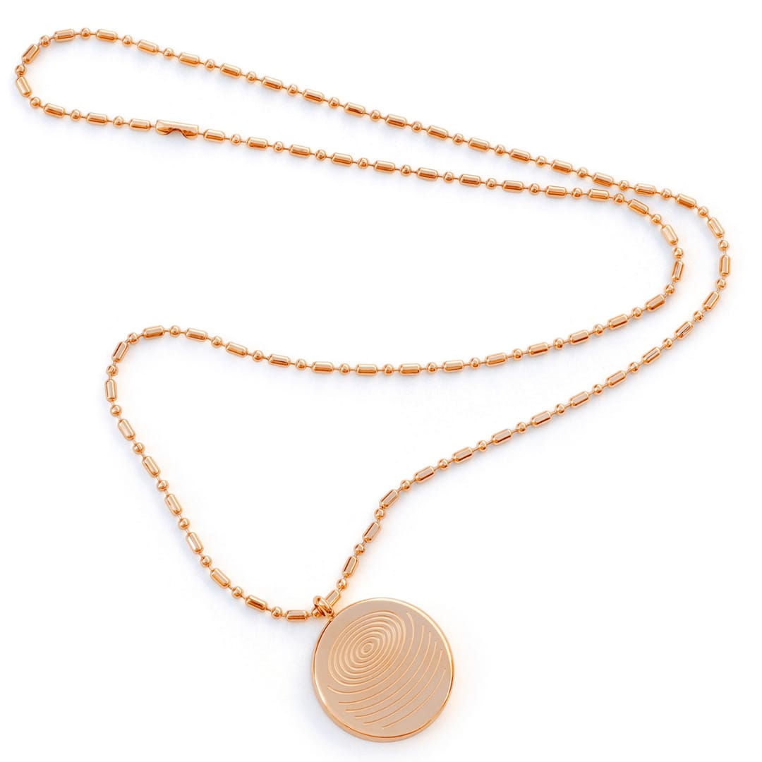 QHE Pendant Necklace – Premium Stainless Steel Design - Image 4