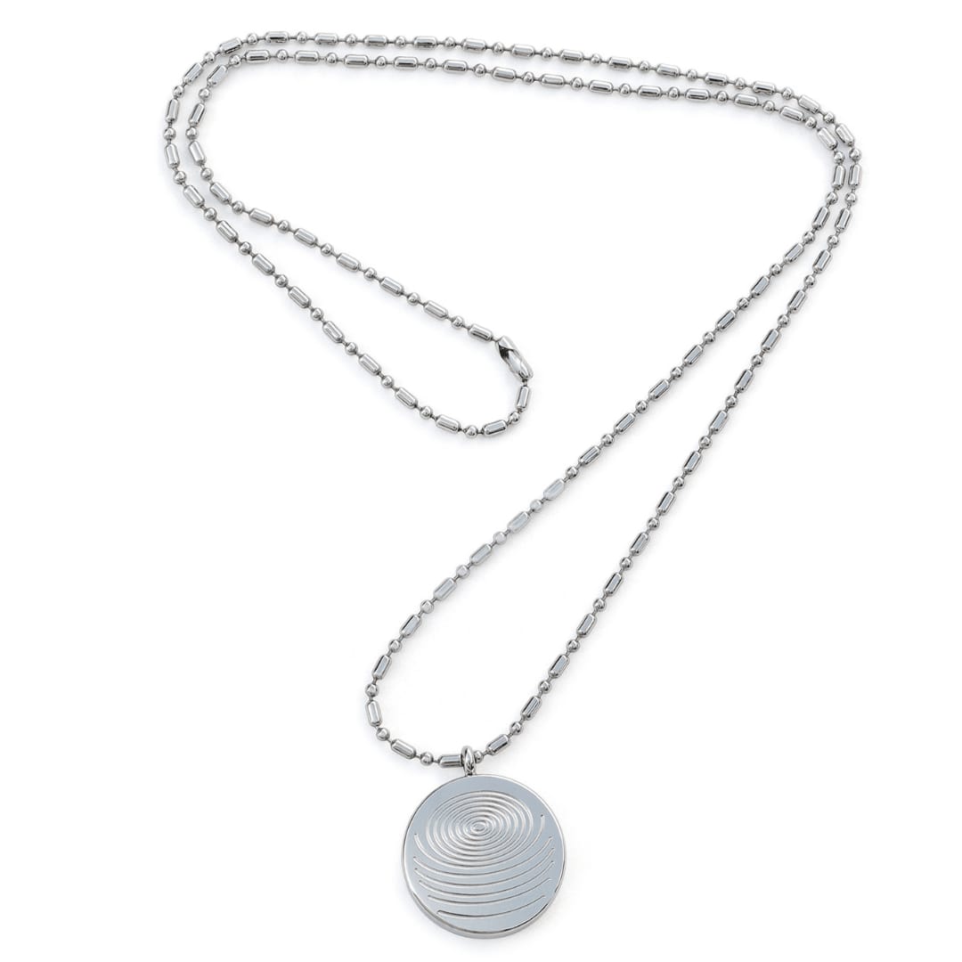 QHE Pendant Necklace – Premium Stainless Steel Design - Image 5